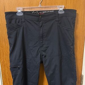 Wrangler Men's Black All Terrain Gear Pants